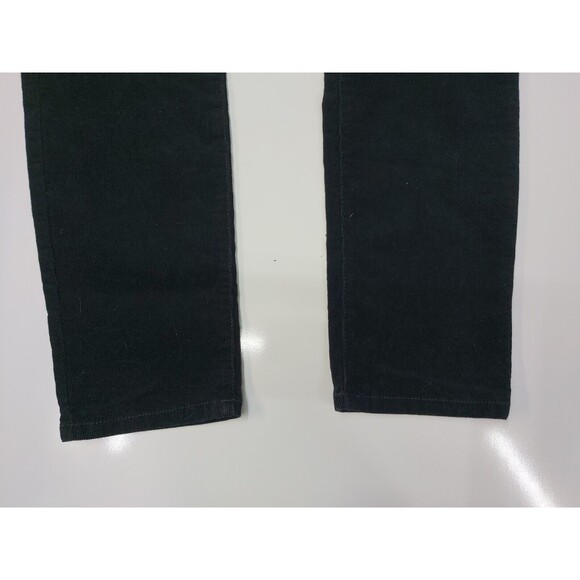 Banana Republic Jeans Black Skinny Dark Wash Stretch Corduroy Jeans size 28/6 - Picture 14 of 14
